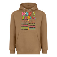 Toasted Coconut mama its okay Heavyweight Hoodie - JahusDesignShop