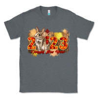 Charcoal Heather chinese new year 2023 rabbit year Classic Tee - CowGirlArtShop