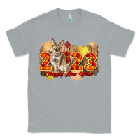 Heather Grey chinese new year 2023 rabbit year Classic Tee - CowGirlArtShop