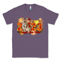 Lavender chinese new year 2023 rabbit year Classic Tee - CowGirlArtShop