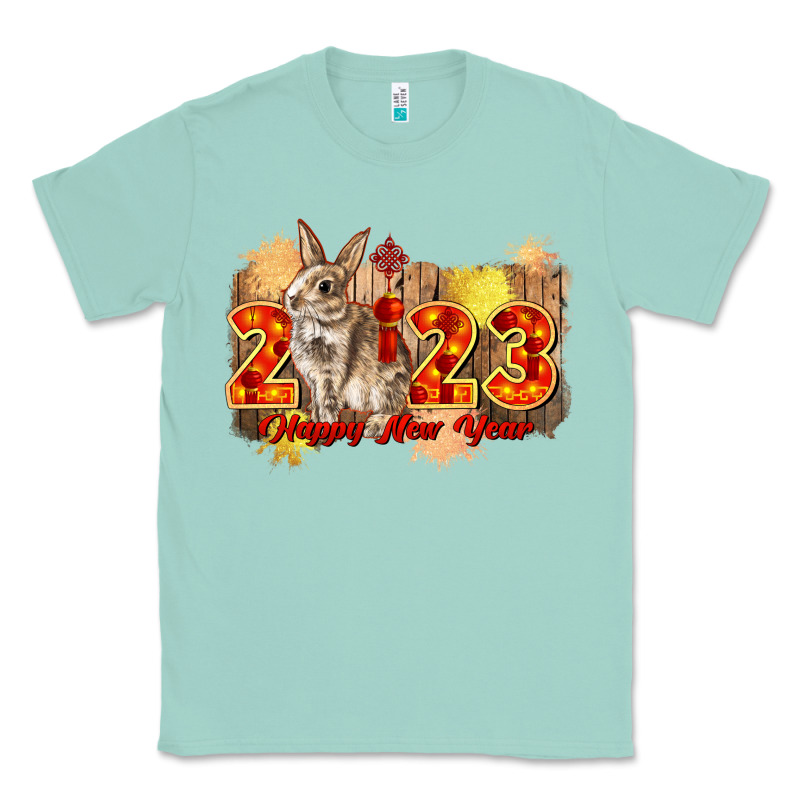 Chinese New Year 2023 Rabbit Year Classic Tee by CowGirlArtShop | Teevron