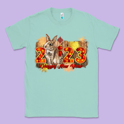 Chinese New Year 2023 Rabbit Year Classic Tee Designed By Cowgirlartshop
