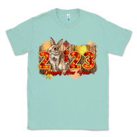Seafoam chinese new year 2023 rabbit year Classic Tee - CowGirlArtShop
