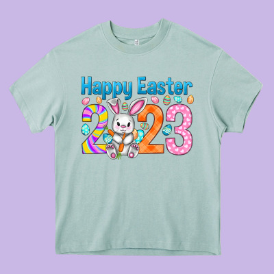 Happy Easter 2023 Easter Day Heavy Core Tee Designed By Howdyjamesfarm