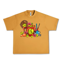 Peanut Butter Softball Coffee Mug Urban Heavy Tee - FaDigitalArtStudio