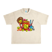 Sandshell Softball Coffee Mug Urban Heavy Tee - FaDigitalArtStudio
