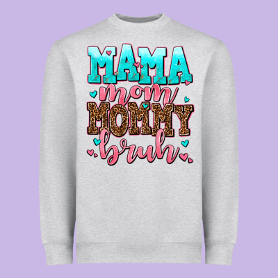 Mama Mom Mommy Bruh Heavyweight Sweatshirt Designed By Adodesignshop