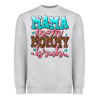 Heather Grey mama mom mommy bruh Heavyweight Sweatshirt - AdoDesignShop