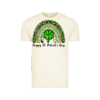 Vintage Arctic Happy St. Patrick's Day rainbow Vintage Tee - OliviaCreatesArt
