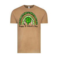 Vintage Camel Happy St. Patrick's Day rainbow Vintage Tee - OliviaCreatesArt