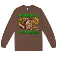 Chestnut american football Long Sleeve Tee - BundleAndBundleShop