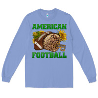 Colony Blue american football Long Sleeve Tee - BundleAndBundleShop