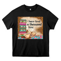 Black i have lived a thousand lives Heavy Core Tee - TumblerDesignByShophia