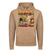 Vintage Coffee i run on coffee and christmas cheer Vintage Hoodie - FaDigitalArtStudio