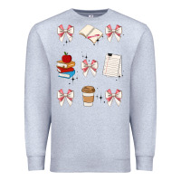 Heather Grey teacher Premium Sweatshirt - JahusDesignShop