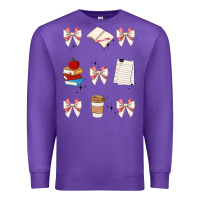 Purple teacher Premium Sweatshirt - JahusDesignShop