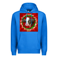 True Royal christmas holstein calf face Premium Hoodie - LillyAllenDesigns
