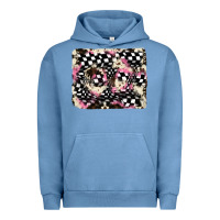 Pigment Pebble Blue cowhide racing backgraund Urban Hoodie - JahusDesignShop