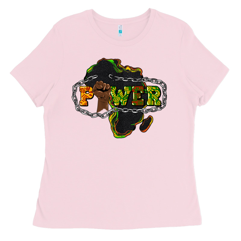 Power Black History Ladies Tee by HowdyJamesFarm | Teevron