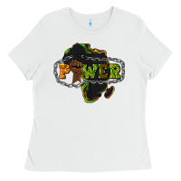 White Power Black History Ladies Tee - HowdyJamesFarm