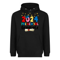 Black 2024 preschool graduate Heavyweight Hoodie - JahusDesignShop