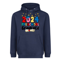 Navy 2024 preschool graduate Heavyweight Hoodie - JahusDesignShop