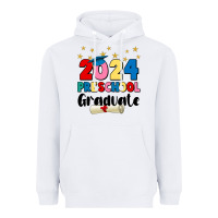 White 2024 preschool graduate Heavyweight Hoodie - JahusDesignShop