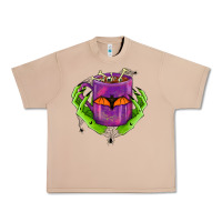 Burro Halloween Coffee Cup With Hands Urban Heavy Tee - FaDigitalArtStudio
