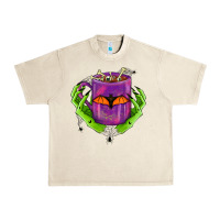 Sandshell Halloween Coffee Cup With Hands Urban Heavy Tee - FaDigitalArtStudio