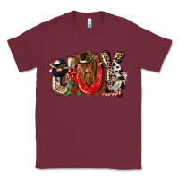 Burgundy joy Classic Tee - CowGirlArtShop