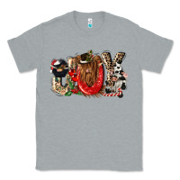Heather Grey joy Classic Tee - CowGirlArtShop