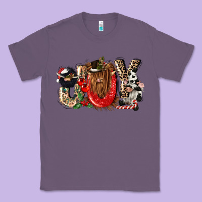 Joy Classic Tee Designed By Cowgirlartshop