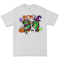 Dove Grey october 31 Premium Tee - CowGirlArtShop