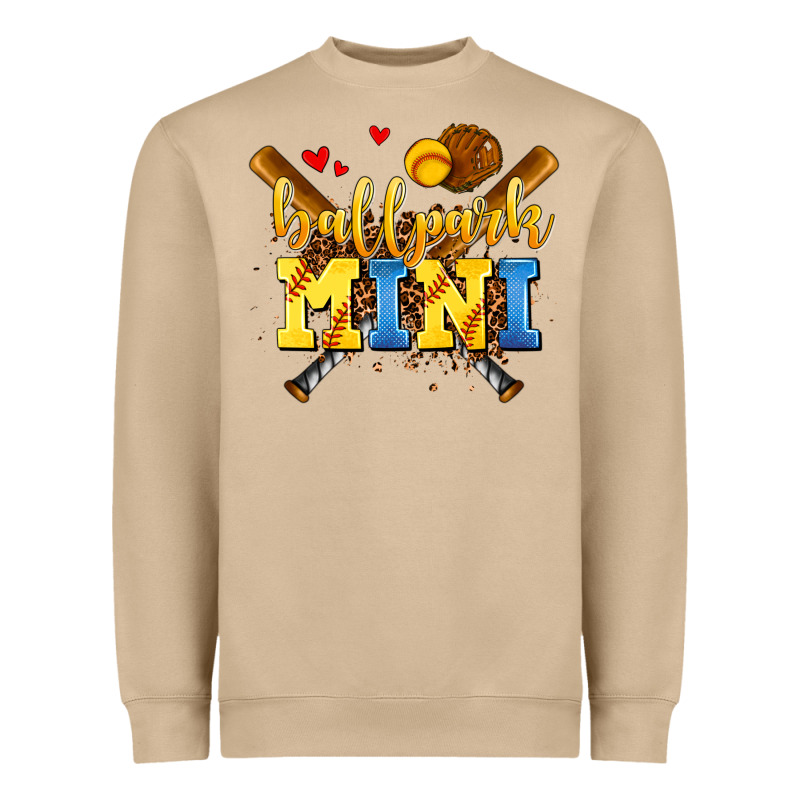 Ballpark Mini Heavyweight Sweatshirt by AdoDesignShop | Teevron
