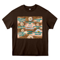 Chocolate Brown daily reminders Heavy Core Tee - TumblerDesignByShophia