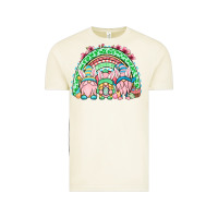 Vintage Arctic Easter gnomes rainbow Vintage Tee - OliviaCreatesArt