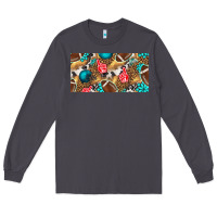 Smoke american  football with turquoise license plate Long Sleeve Tee - BundleAndBundleShop