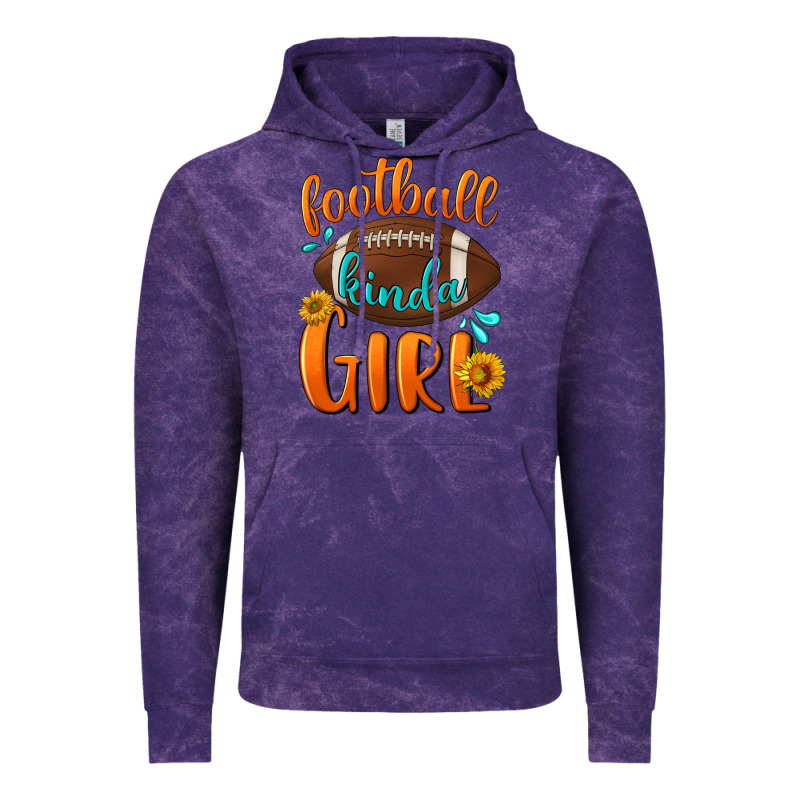 Football Kinda Girl Vintage Hoodie by BundleAndBundleShop | Teevron