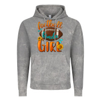 Cloud Rock football kinda girl Vintage Hoodie - BundleAndBundleShop