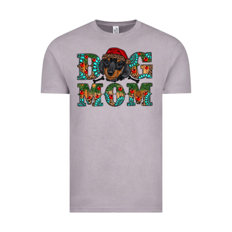 Christmas Dog Mom Dachshund Vintage Tee by RanaPortraitStore | Teevron