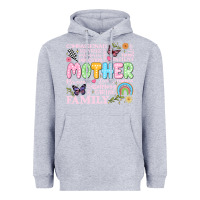 Heather Grey retro mother Heavyweight Hoodie - JahusDesignShop