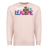 Pale Pink spirit lead me Premium Sweatshirt - JahusDesignShop