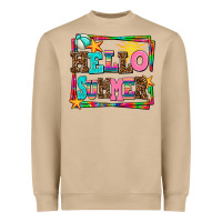 Mushroom hello summer Heavyweight Sweatshirt - AdoDesignShop