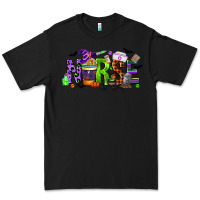 Black nurse coffee cup halloween Premium Tee - CowGirlArtShop