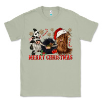 Matcha merry christmas heifer cow gnomies Classic Tee - CowGirlArtShop