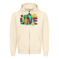 Sandshell love summer fruit and sun Zipper Hoodie - AdoDesignShop