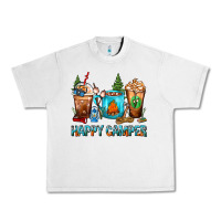 Lunar Rock Happy Camper Coffee Cups Urban Heavy Tee - FaDigitalArtStudio