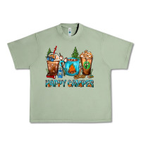 Happy Camper Coffee Cups Urban Heavy Tee | Teevron