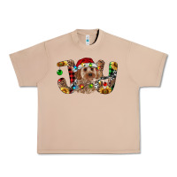 Burro Cockapoo Christmas Joy Urban Heavy Tee - RanaPortraitStore