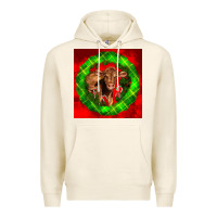 Tofu christmas red angus calf Premium Hoodie - LillyAllenDesigns